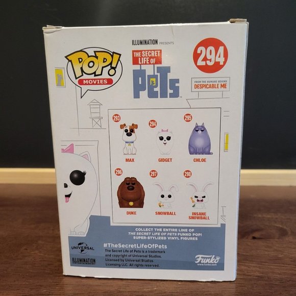 The Secret Life of Pets Gidget Toys R Us Exclusive Funko Pop - Picture 3 of 12